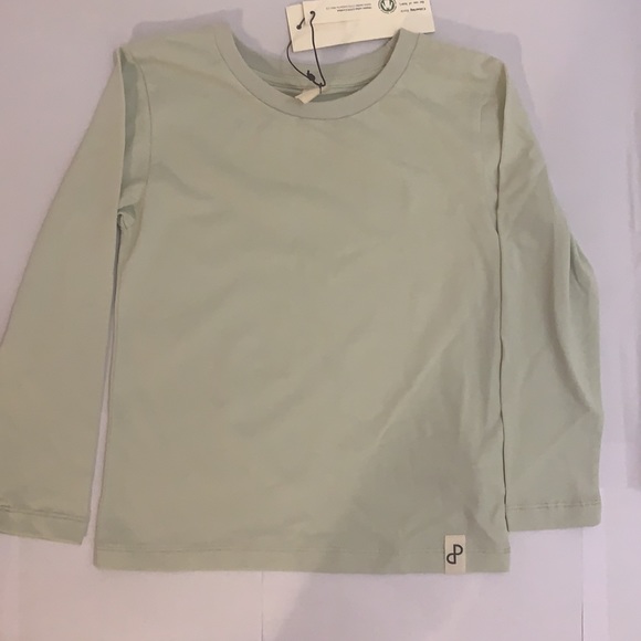 NWT. Unisex mint color loose long sleeve shirt by PopUpShop - Picture 1 of 5